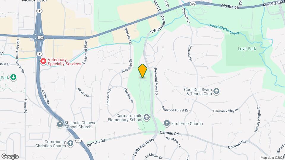 1321 Prospect Crossing Map and Location Details