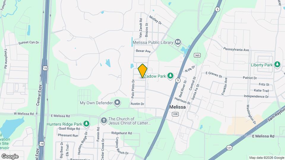 1115 Gaines Rd Map and Location Details