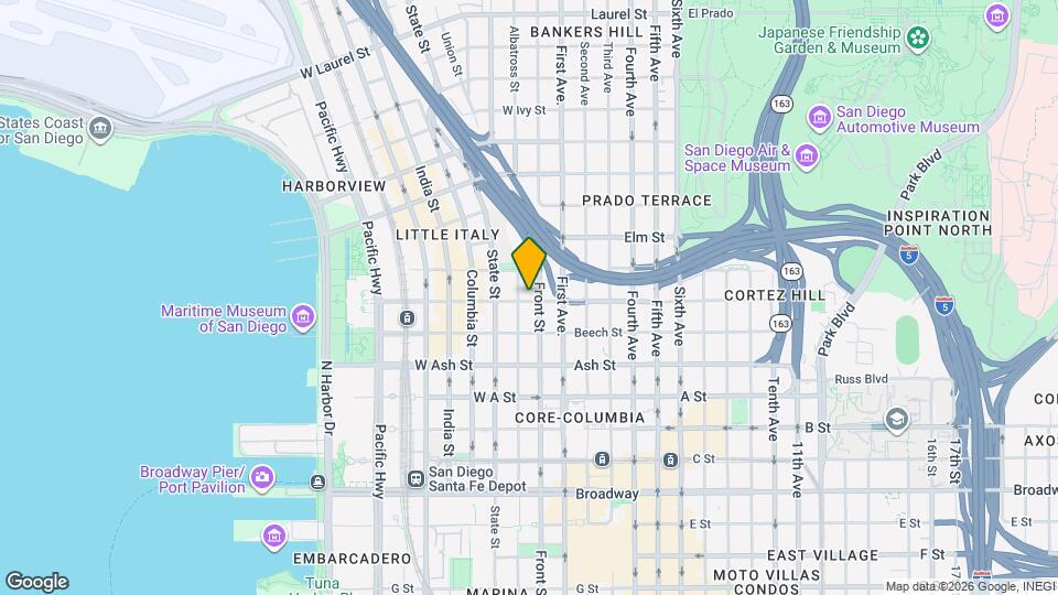 230 W Cedar St Map and Location Details