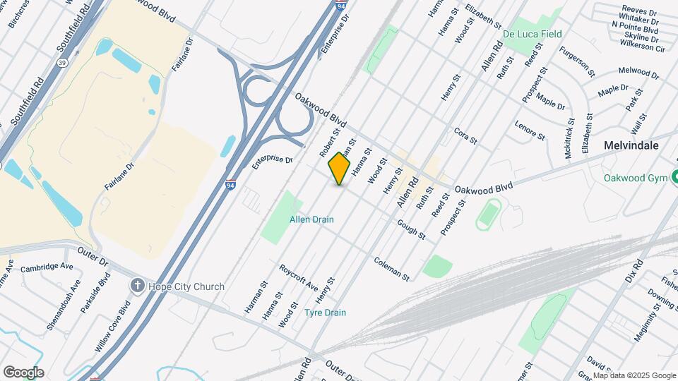 18811 Hanna St Map and Location Details