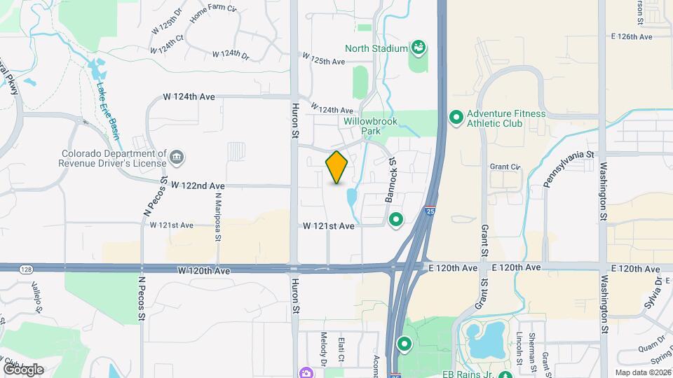 12162 Melody Dr Map and Location Details