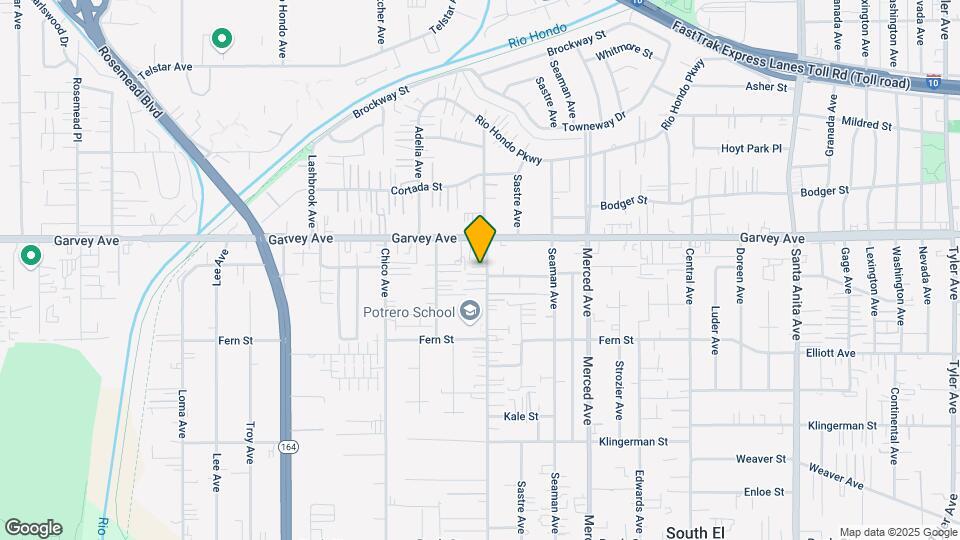 2725-2729 Potrero Ave Mapa y Detalles de la Ubicación