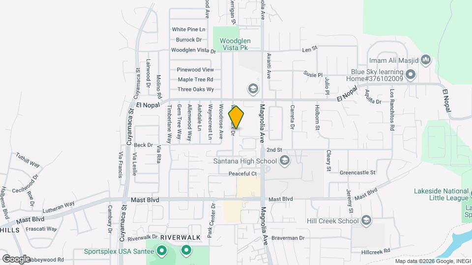 10045 Woodpark Dr Mapa y Detalles de la Ubicación