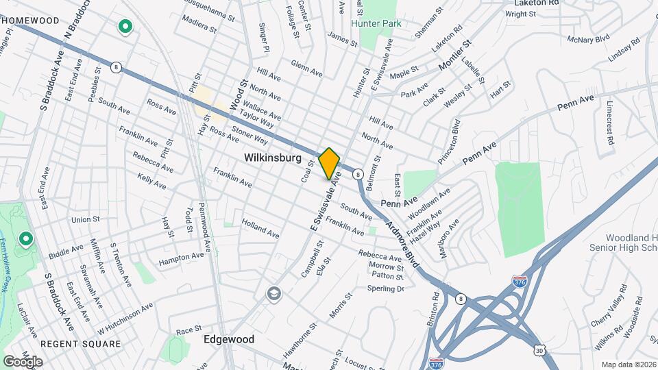 1030 Ross Ave Map and Location Details