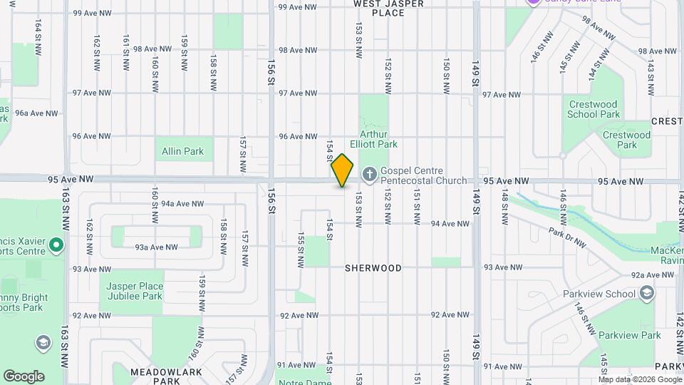 15315-15395 95 Ave NW Map and Location Details