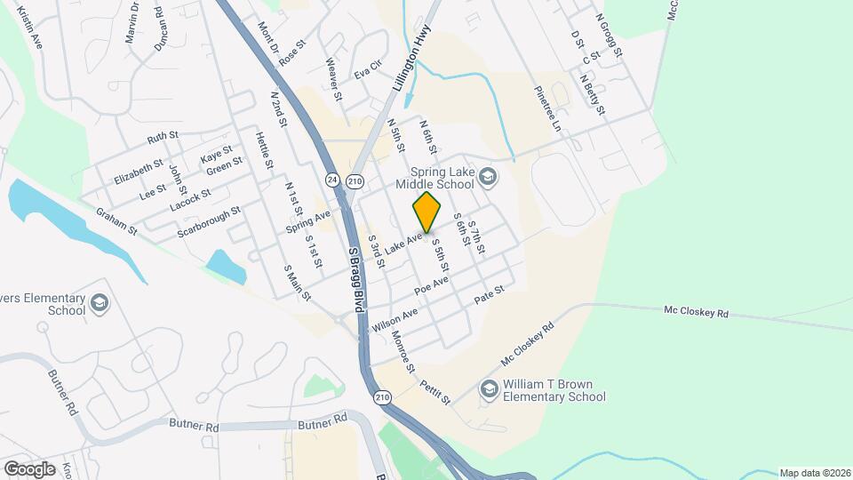 412 A Lake Ave Map and Location Details