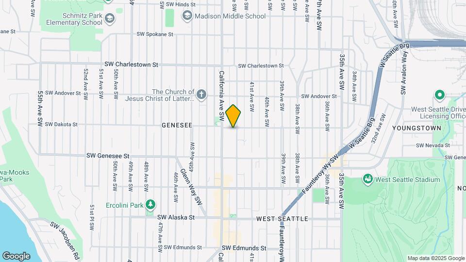 4209 SW Dakota St Map and Location Details