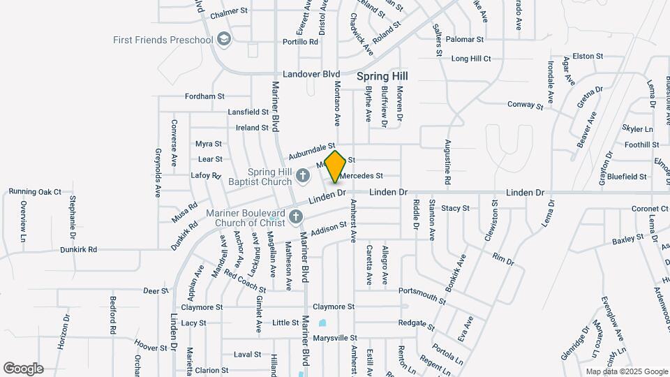 12553 Linden Dr Map and Location Details