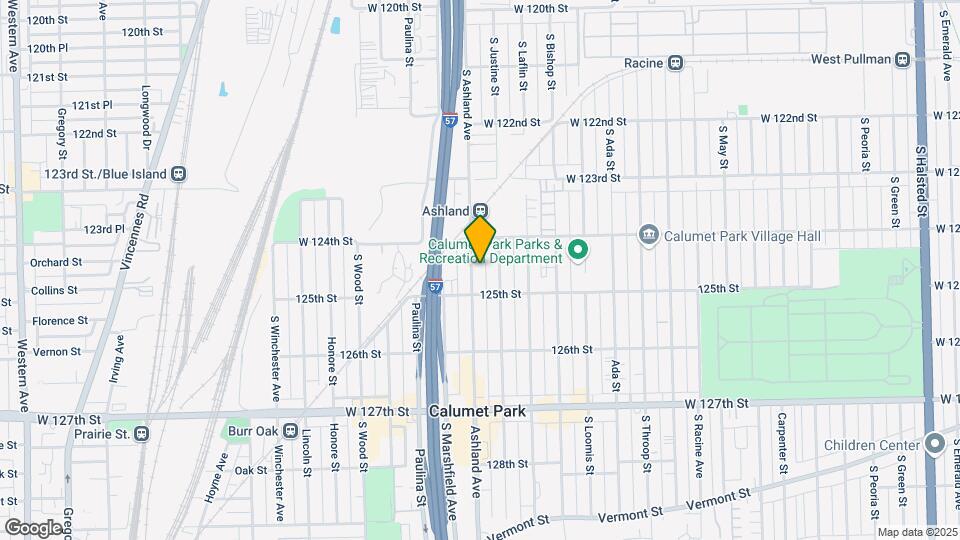 12431-12449 S Ashland Ave Mapa y Detalles de la Ubicación