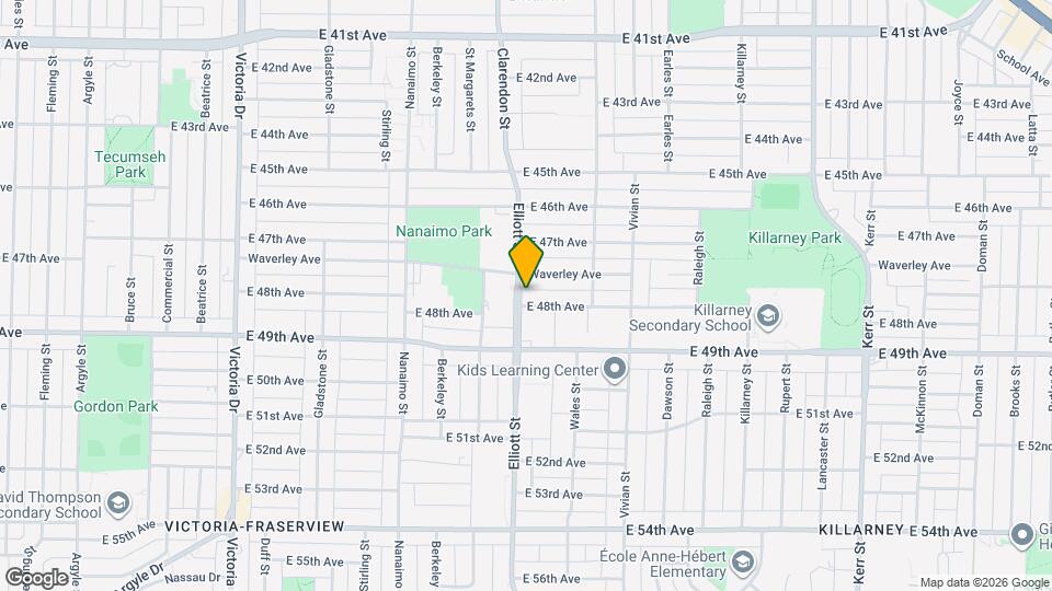 6388 Elliott St Map and Location Details