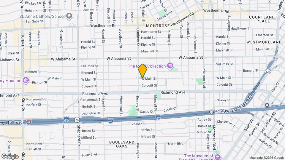 1649 W Main St Map and Location Details