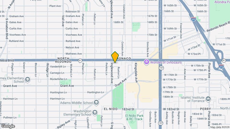 2717 Vanderbilt Ln Map and Location Details