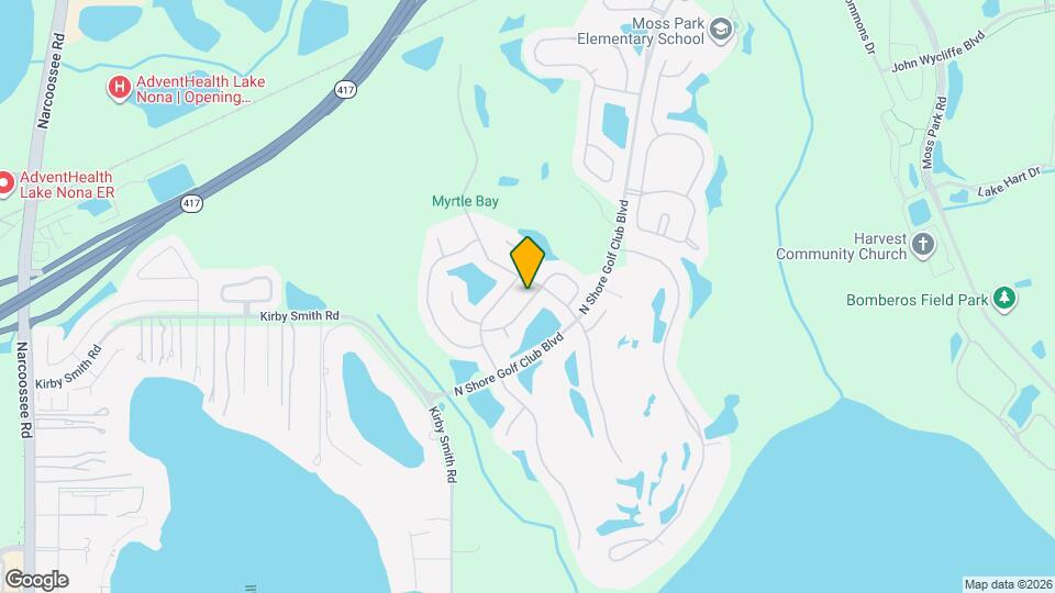 9855 Secret Cove Ln Map and Location Details