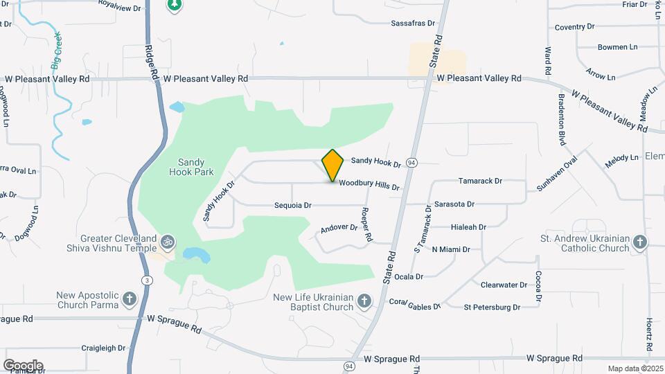 5401 Woodbury Hills Dr Map and Location Details