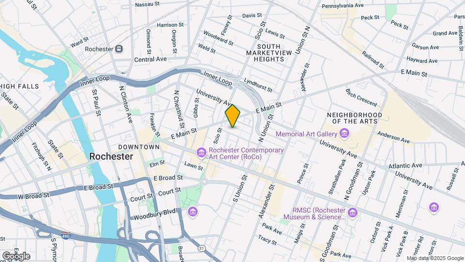 Charlotte Square Mapa y Detalles de la Ubicación