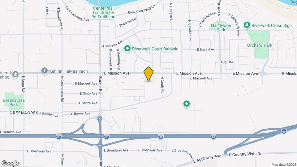 1422 N Michigan Ln Map and Location Details