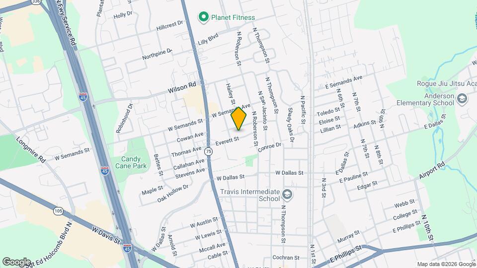 602 Everett St Mapa y Detalles de la Ubicación