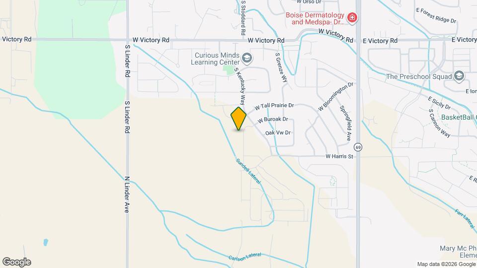 857 W Buroak Dr Map and Location Details