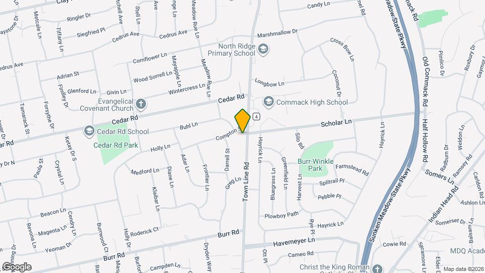 327 Town Line Rd Map and Location Details