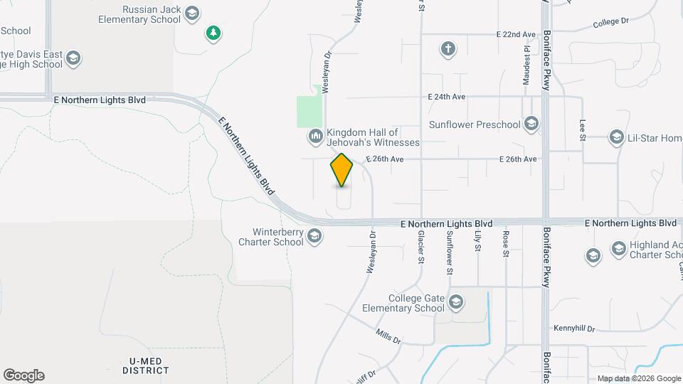 2621 Aspen Heights Loop Map and Location Details