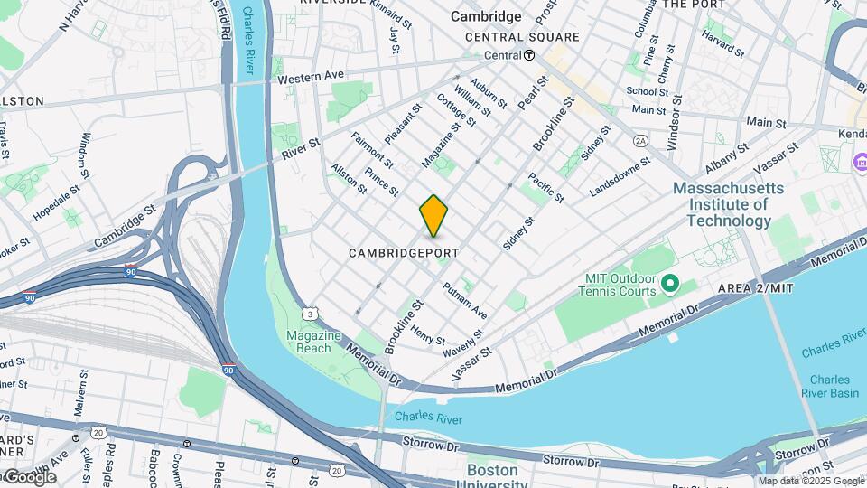 160 Allston St, Unit #1 Map and Location Details