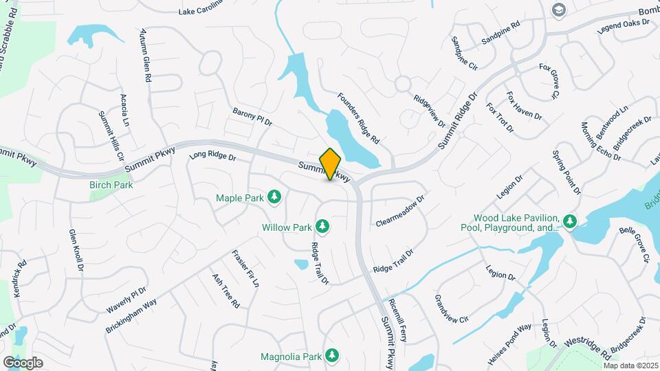 219 Ridge Spring Dr Map and Location Details