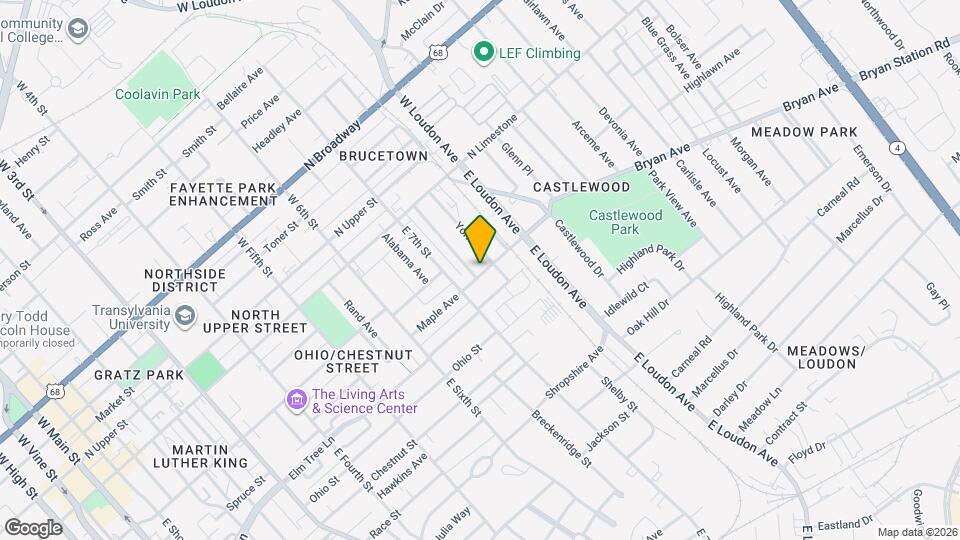 731 Maple Ave Map and Location Details