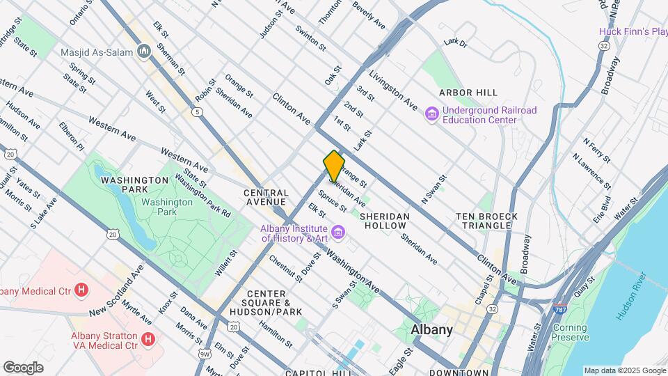 240 Sheridan Ave Map and Location Details