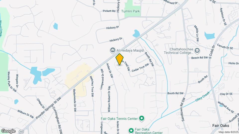 429 Sugar Springs Way Mapa y Detalles de la Ubicación