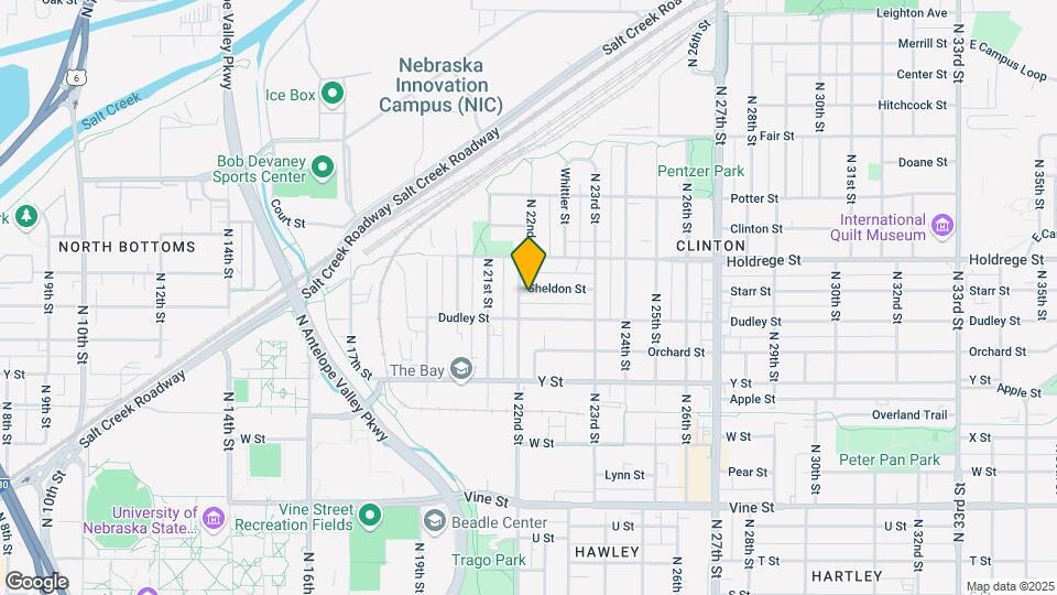 2211 Sheldon St Map and Location Details