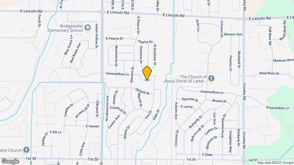 3816 Greenwillow Ln Map and Location Details