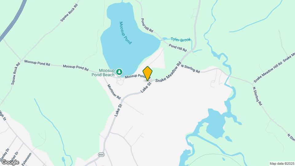523 Moosup Pond Rd Map and Location Details