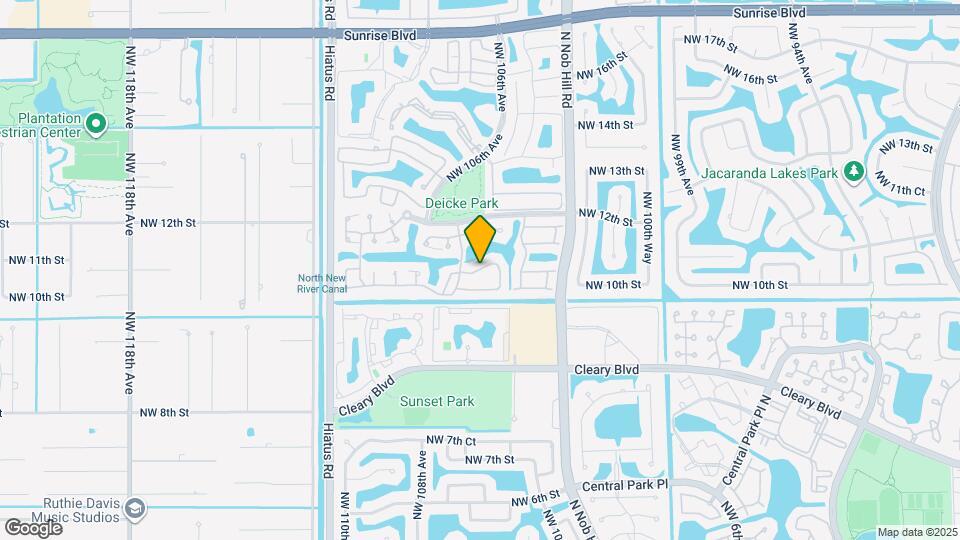 10534 NW 10th Ct Map and Location Details