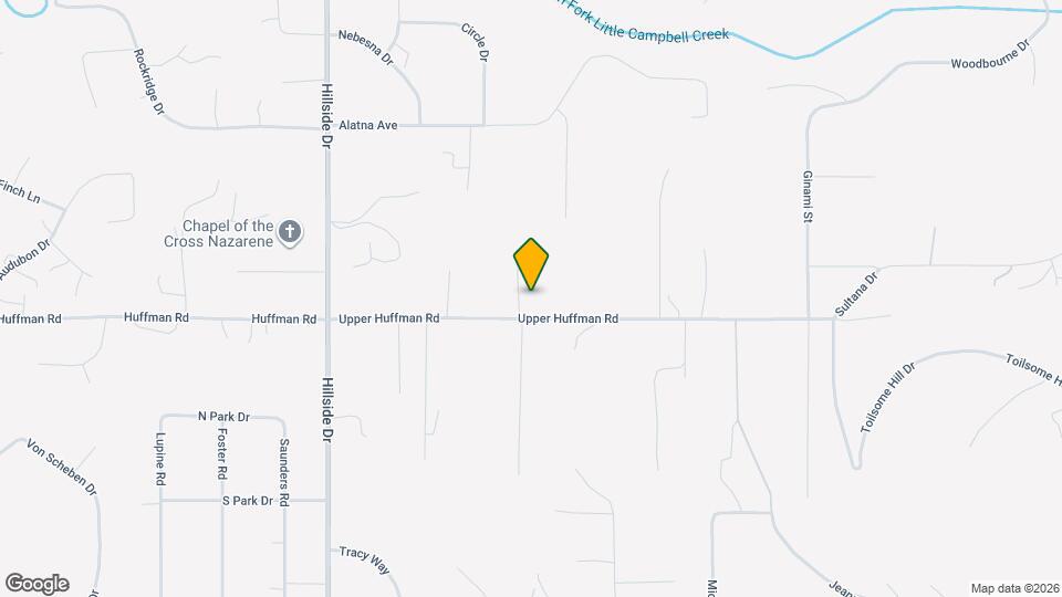 7805 Upper Huffman Rd Map and Location Details