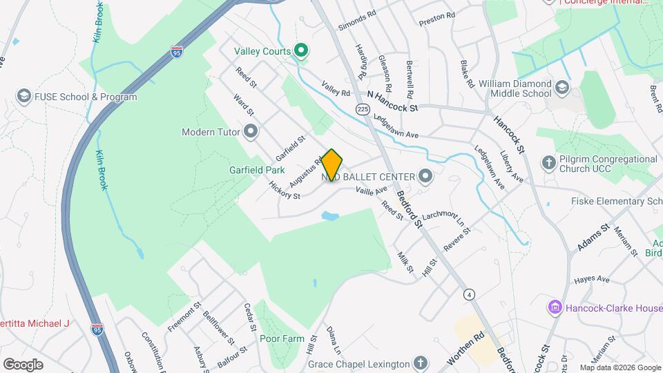 29 Vaille Ave, Unit 29 Map and Location Details