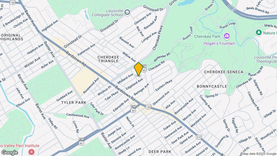 1429 Everett Ave Map and Location Details