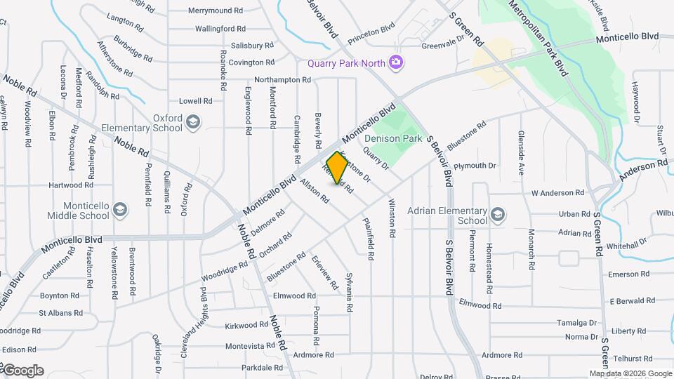 1026 Renfield Rd Map and Location Details