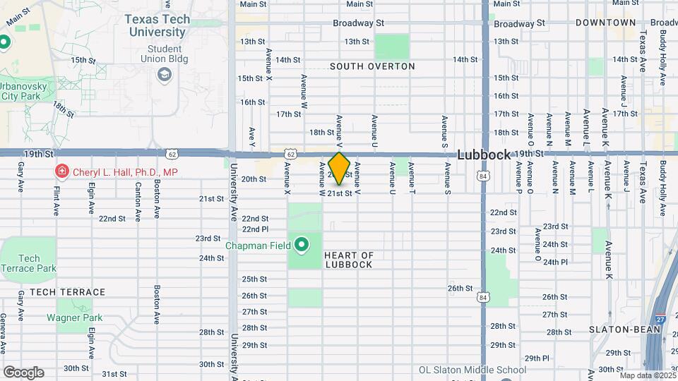 2214 21st St Map and Location Details