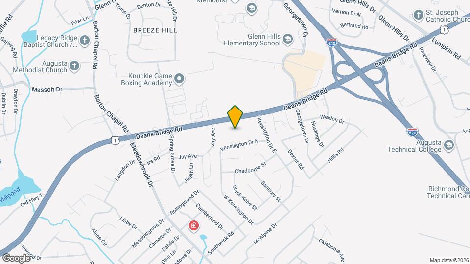 Meadow Brook Village Map and Location Details