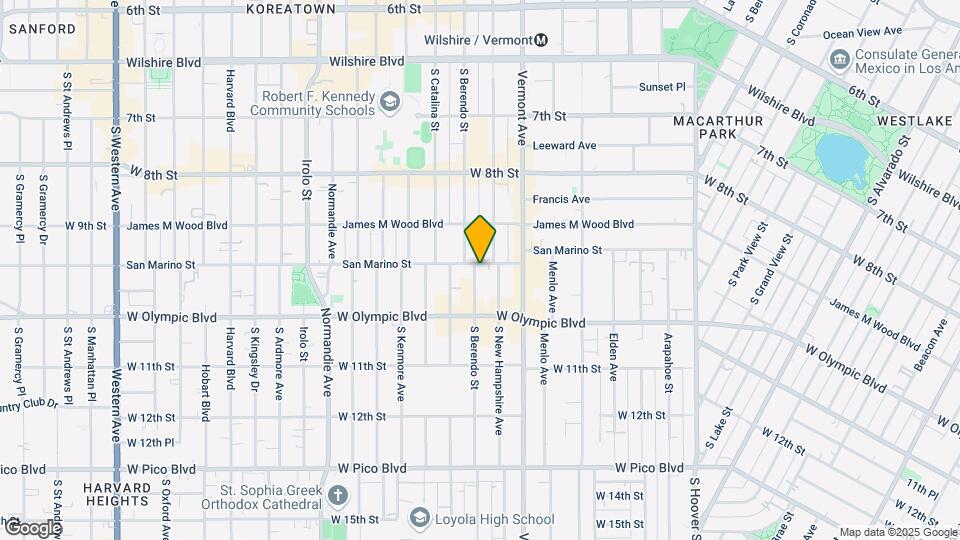 944 S Berendo St Map and Location Details