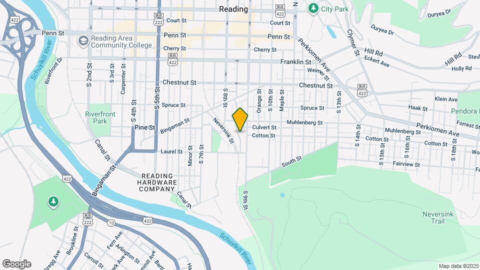 449 Spring Garden St Map and Location Details