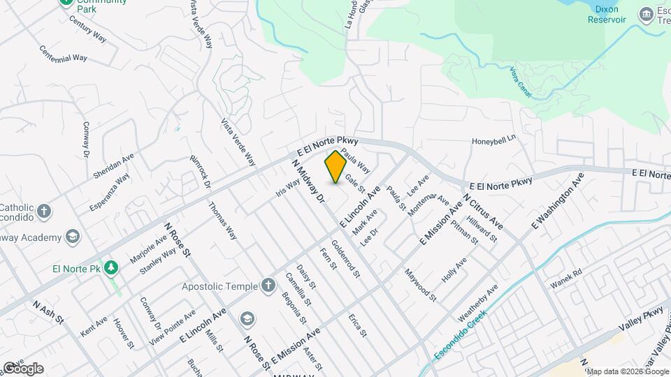 1037 Kings Rd Map and Location Details