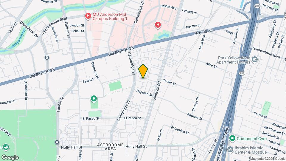 7617 Cambridge St Map and Location Details