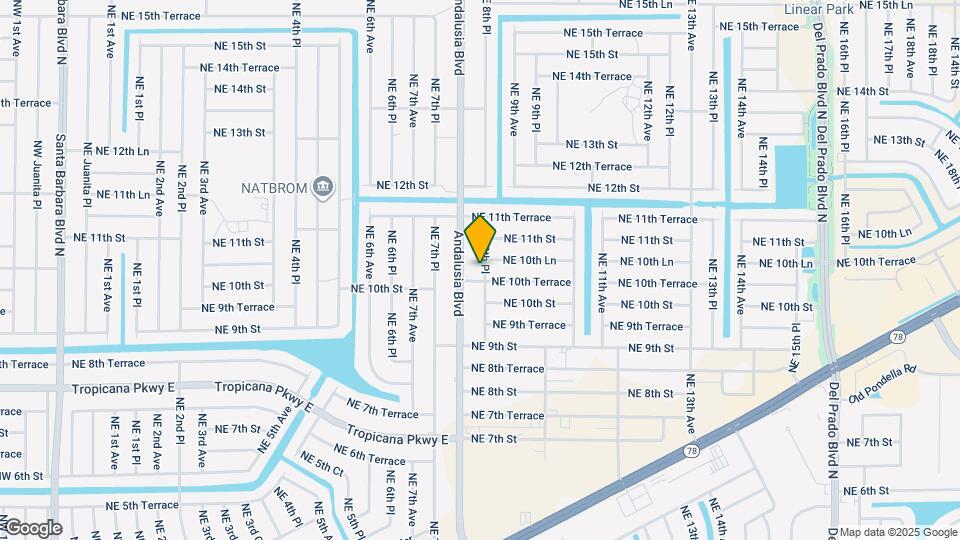 1022 NE 8th Pl Mapa y Detalles de la Ubicación