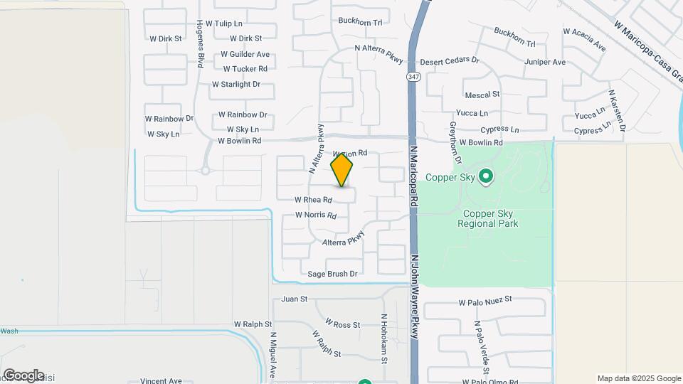 45105 W Horse Mesa Rd Map and Location Details