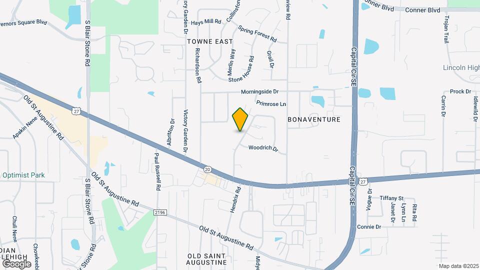 1272 Cross Creek Cir Map and Location Details