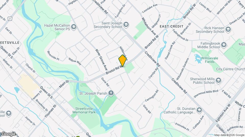 1622 Bristol Rd W Map and Location Details