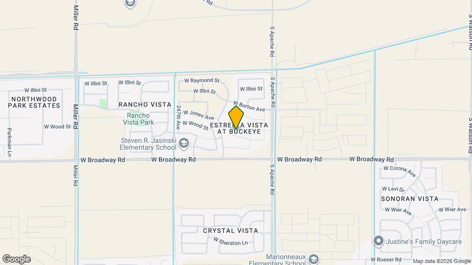 24456 W Hacienda Ave Map and Location Details