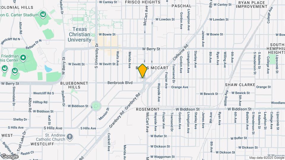 3252 McCart Ave Map and Location Details