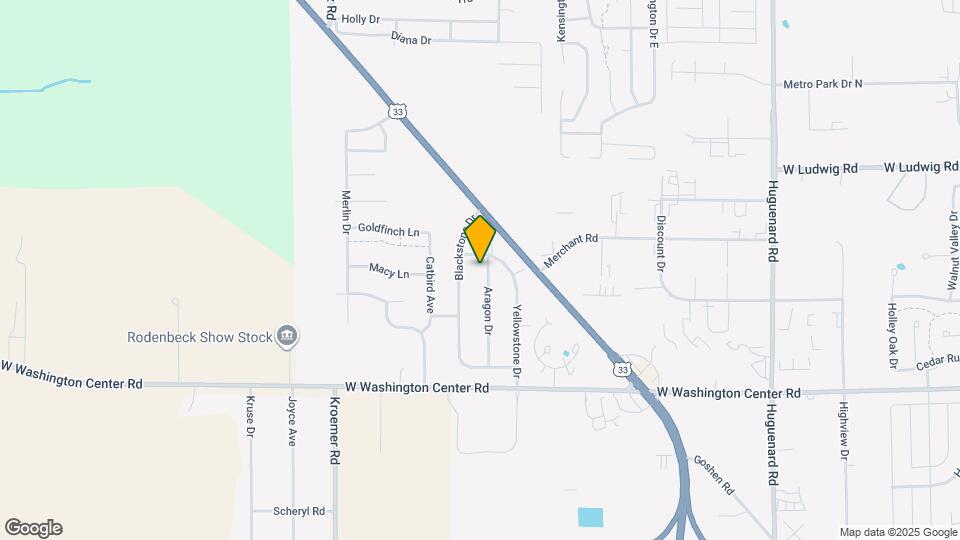 6217 Aragon Dr Map and Location Details